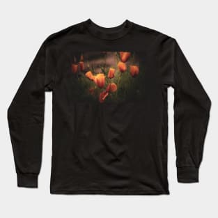 California poppies orange Long Sleeve T-Shirt